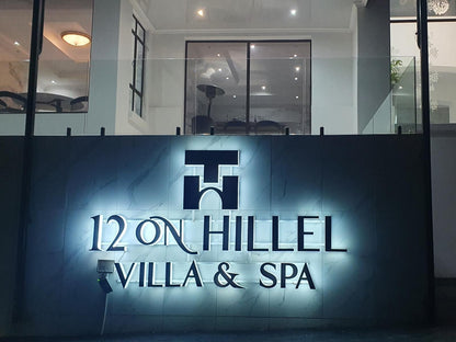 12 On Hillel Villa And Spa Northcliff Johannesburg Gauteng South Africa Sign