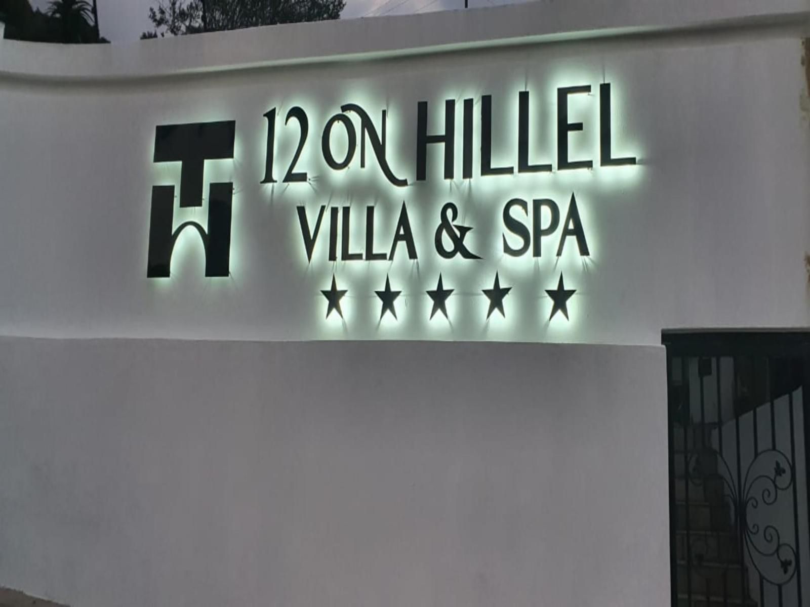 12 On Hillel Villa And Spa Northcliff Johannesburg Gauteng South Africa Unsaturated, Sign