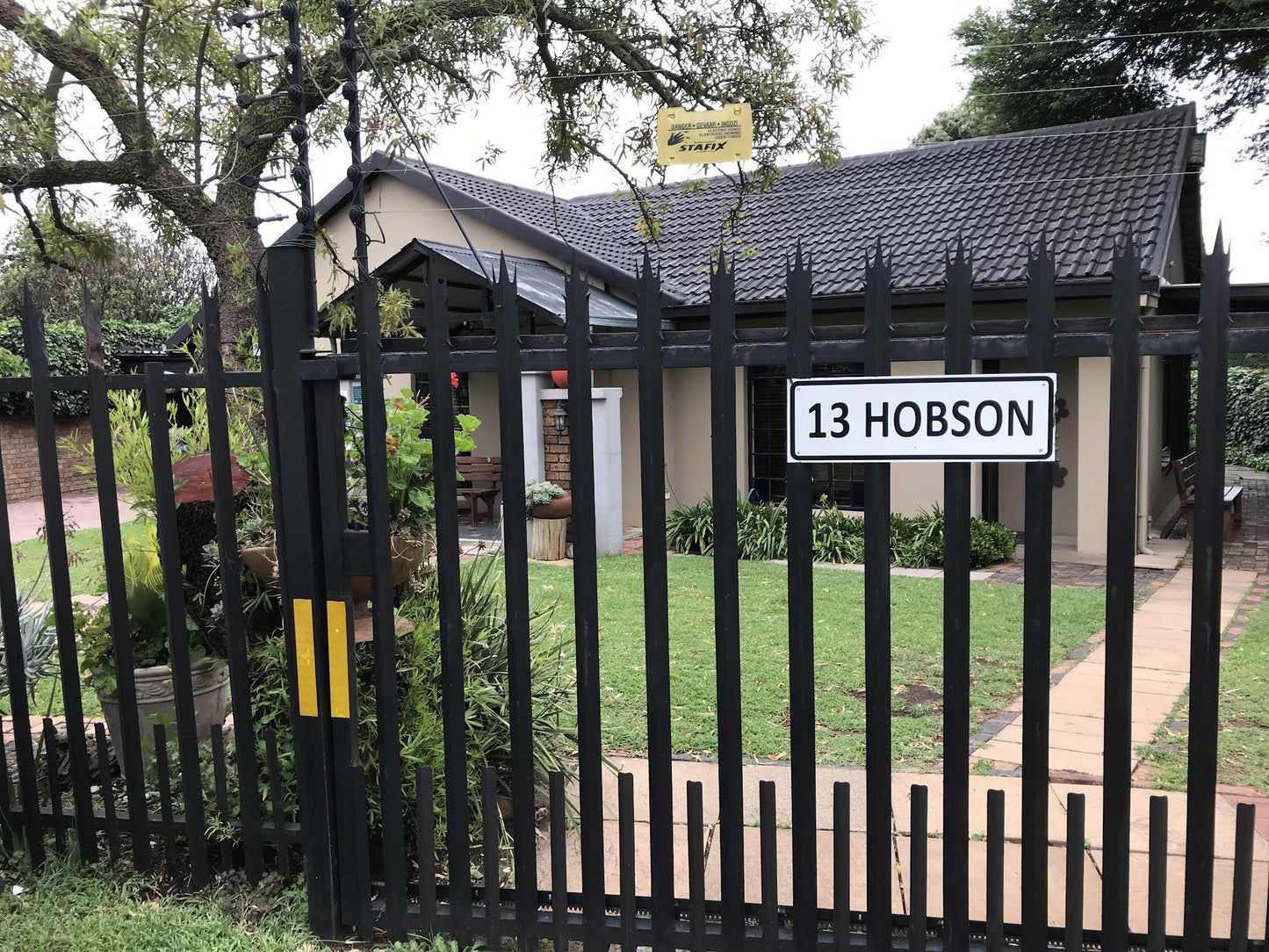 13 Hobson Secunda Mpumalanga South Africa Gate, Architecture, House, Building, Sign