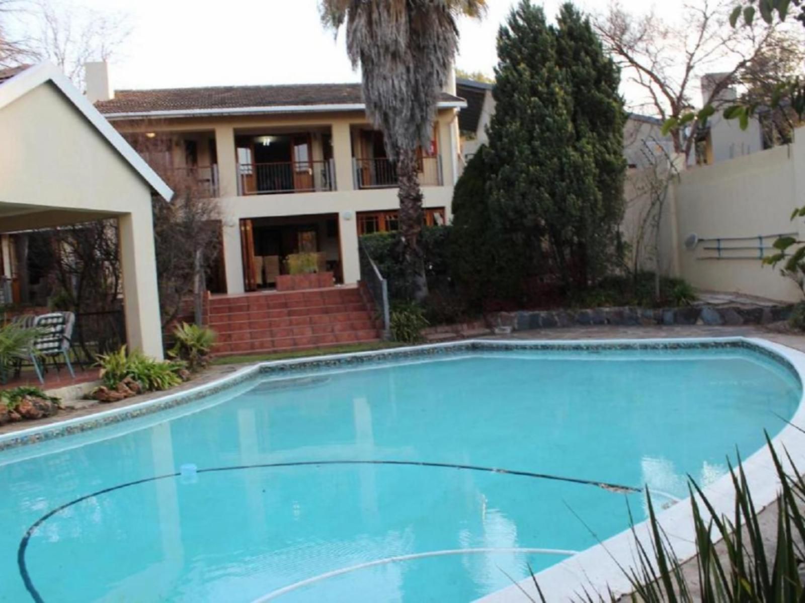 2 Leafed Doors Bryanston Johannesburg Gauteng South Africa House, Building, Architecture, Palm Tree, Plant, Nature, Wood, Garden, Swimming Pool