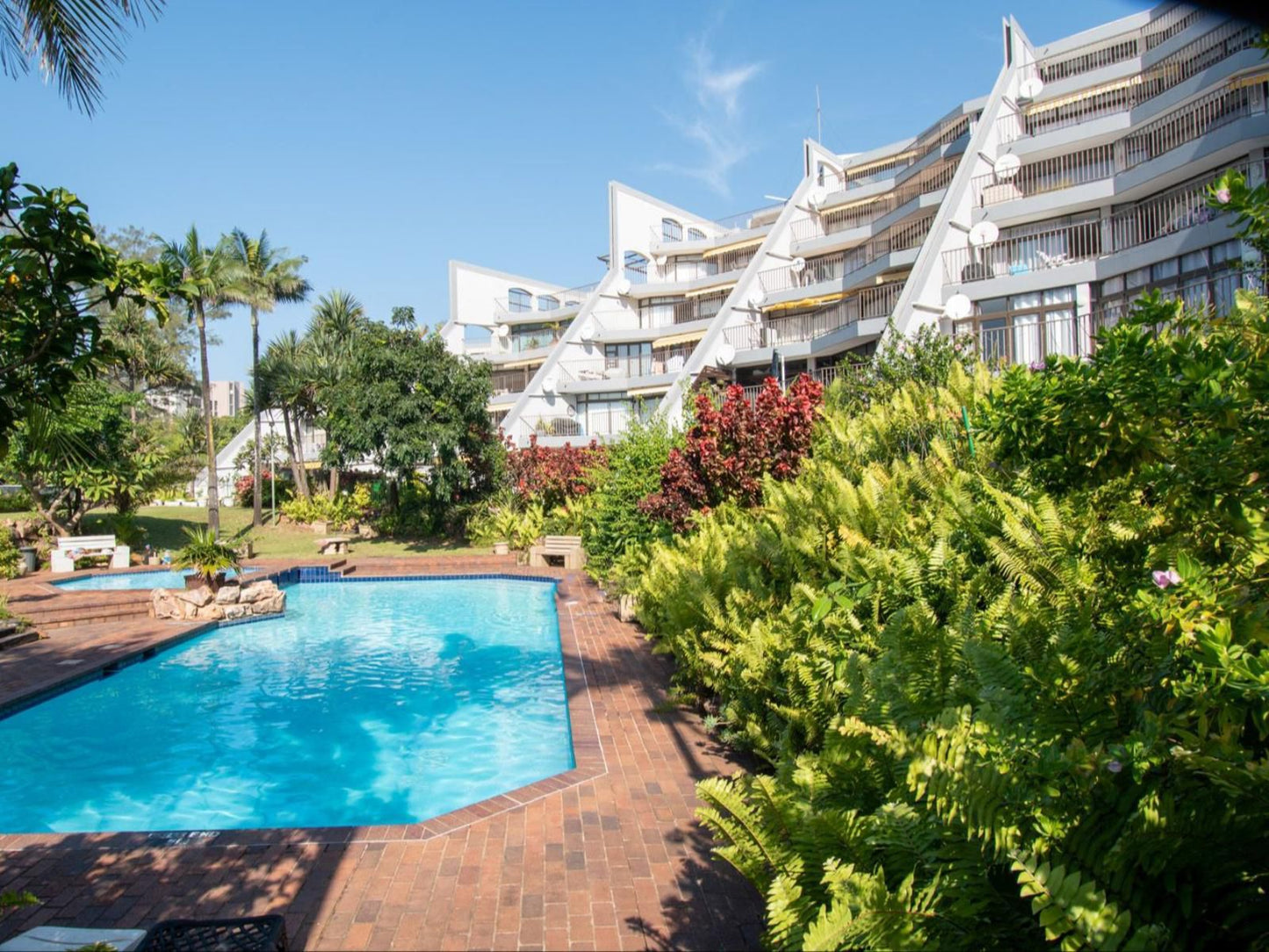 201 Terra Mare Umhlanga Durban Kwazulu Natal South Africa Complementary Colors, Balcony, Architecture, Palm Tree, Plant, Nature, Wood, Garden, Swimming Pool