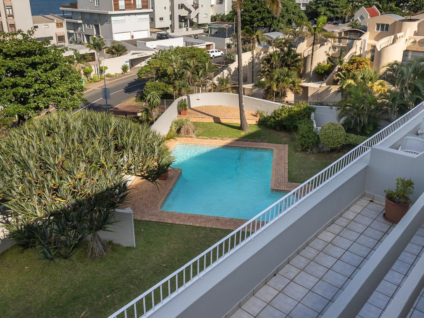 205 Ben Siesta, Balcony, Architecture, House, Building, Palm Tree, Plant, Nature, Wood, Garden, Swimming Pool