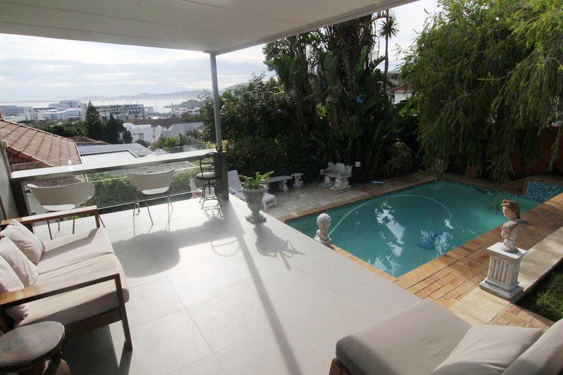23 Braemar Street Green Point Cape Town Western Cape South Africa House, Building, Architecture, Palm Tree, Plant, Nature, Wood, Garden, Living Room, Swimming Pool