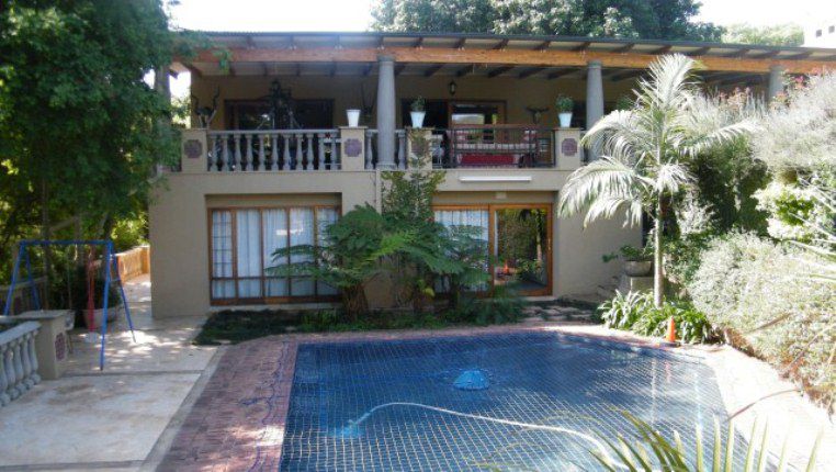 23 On Mirvis Nelspruit Mpumalanga South Africa Balcony, Architecture, House, Building, Palm Tree, Plant, Nature, Wood, Living Room, Swimming Pool
