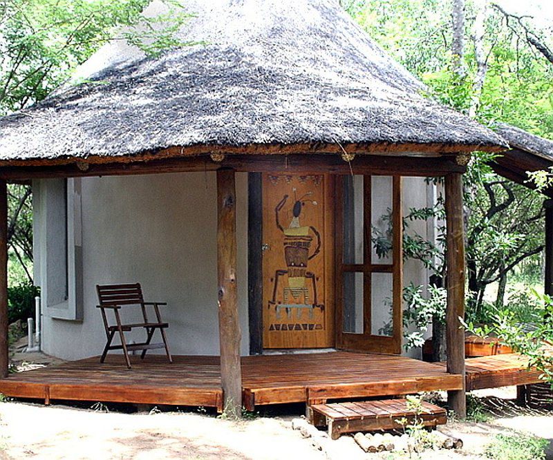 3 Rondavels Marloth Park Mpumalanga South Africa Cabin, Building, Architecture