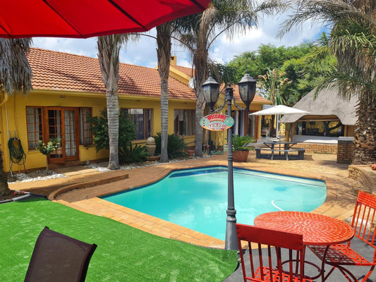 3 Brothers Bandb Edenvale Johannesburg Gauteng South Africa Complementary Colors, House, Building, Architecture, Palm Tree, Plant, Nature, Wood, Swimming Pool