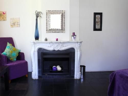 4 Heaven Guest House Somerset West Western Cape South Africa Fireplace, Living Room