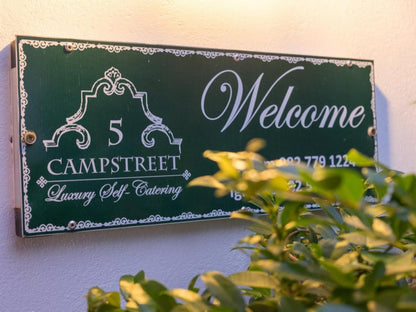 5 Camp Street Guesthouse & Self-Catering, Sign, Text