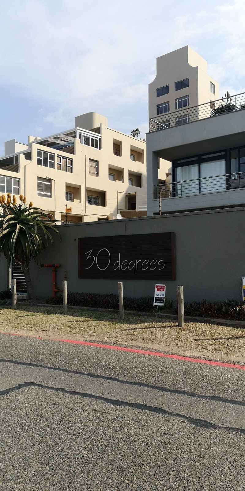 503 30 Degrees Umdloti Beach Durban Kwazulu Natal South Africa Building, Architecture, House, Palm Tree, Plant, Nature, Wood, Sign, Text, Window