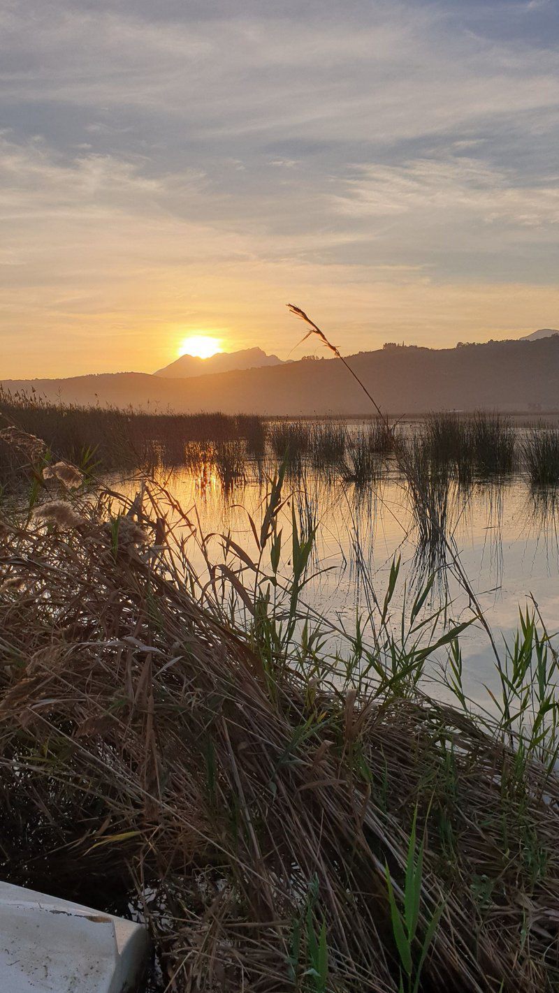 677 On Lake Wilderness Western Cape South Africa Lake, Nature, Waters, Sunset, Sky