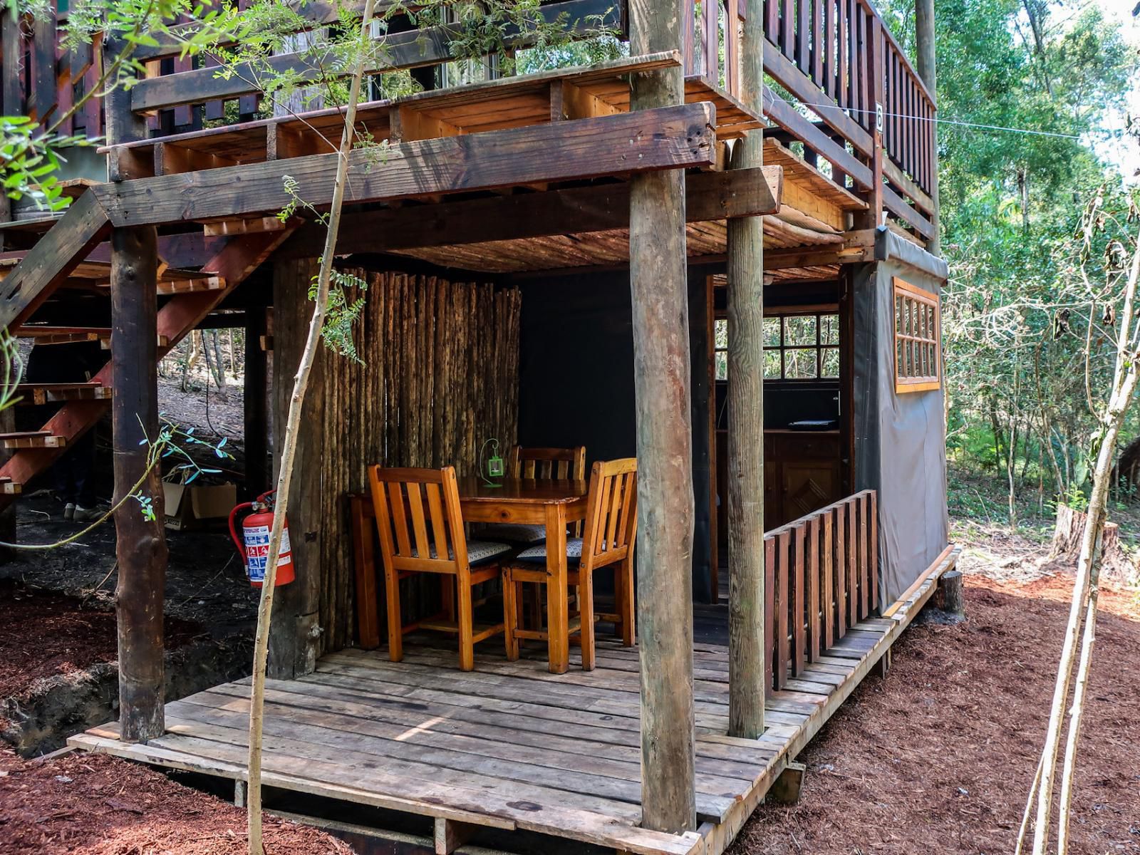 Fernhill Tented Treehouses Phantom Acres Knysna Western Cape South Africa Cabin, Building, Architecture