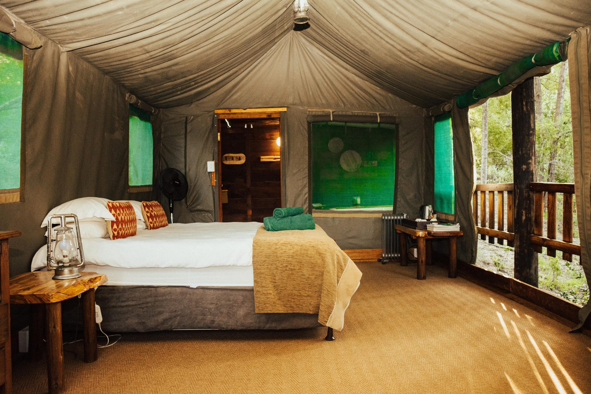 Fernhill Tented Treehouses Phantom Acres Knysna Western Cape South Africa Tent, Architecture, Bedroom