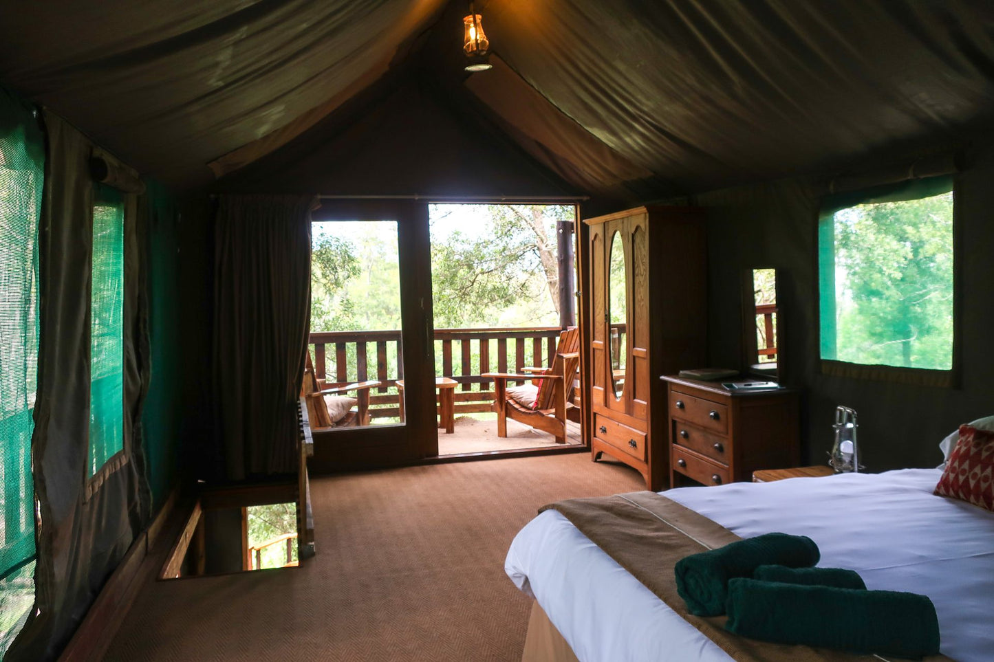 Fernhill Tented Treehouses Phantom Acres Knysna Western Cape South Africa Bedroom