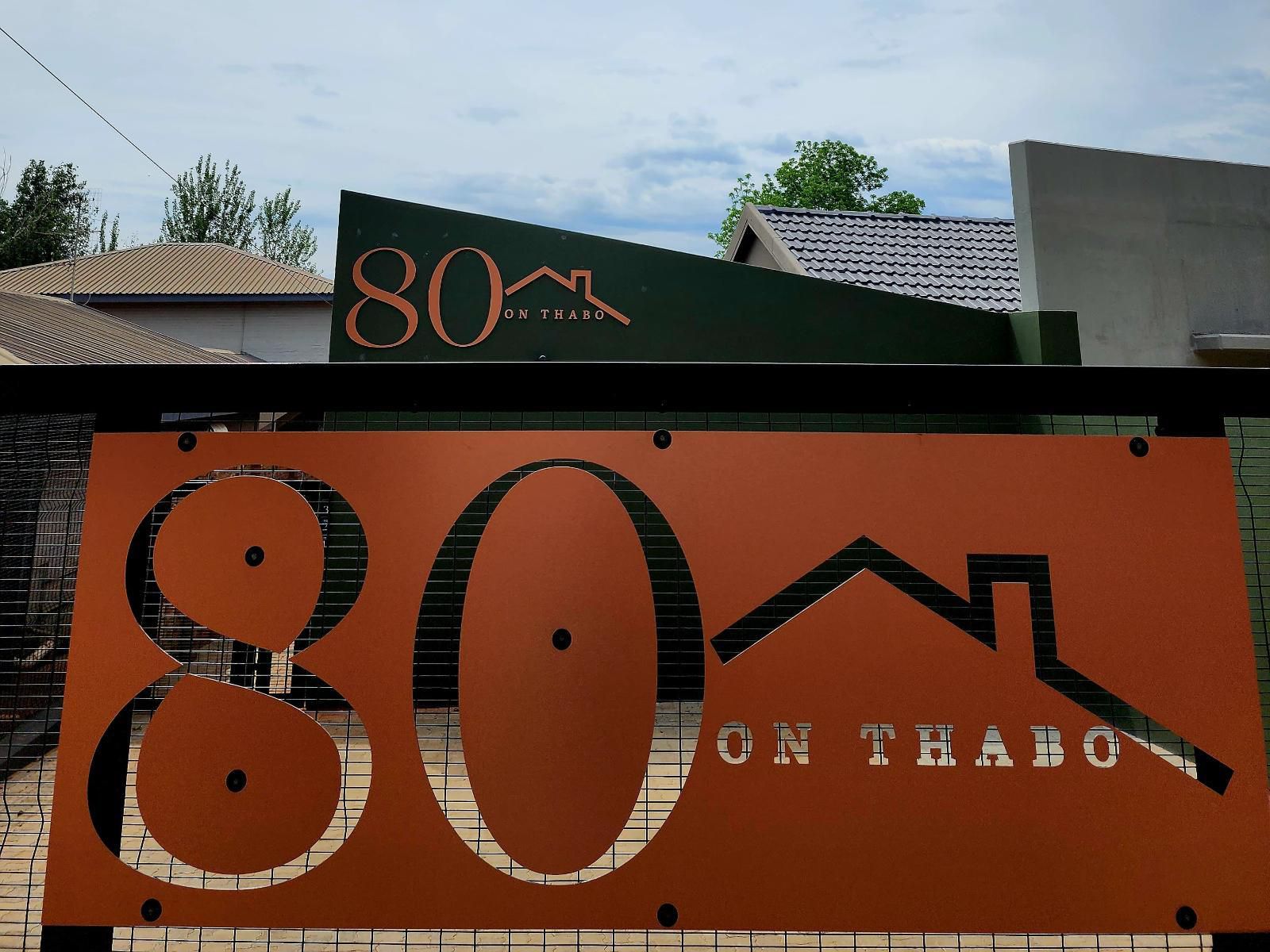 80 On Thabo, Sign, Window, Architecture