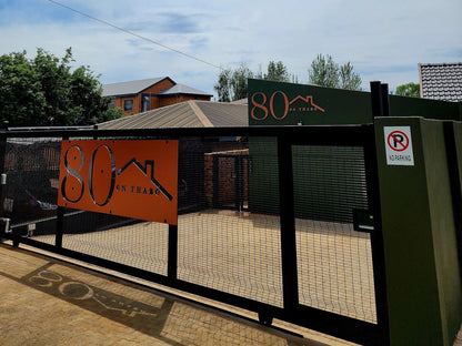 80 On Thabo, Sign, Window, Architecture