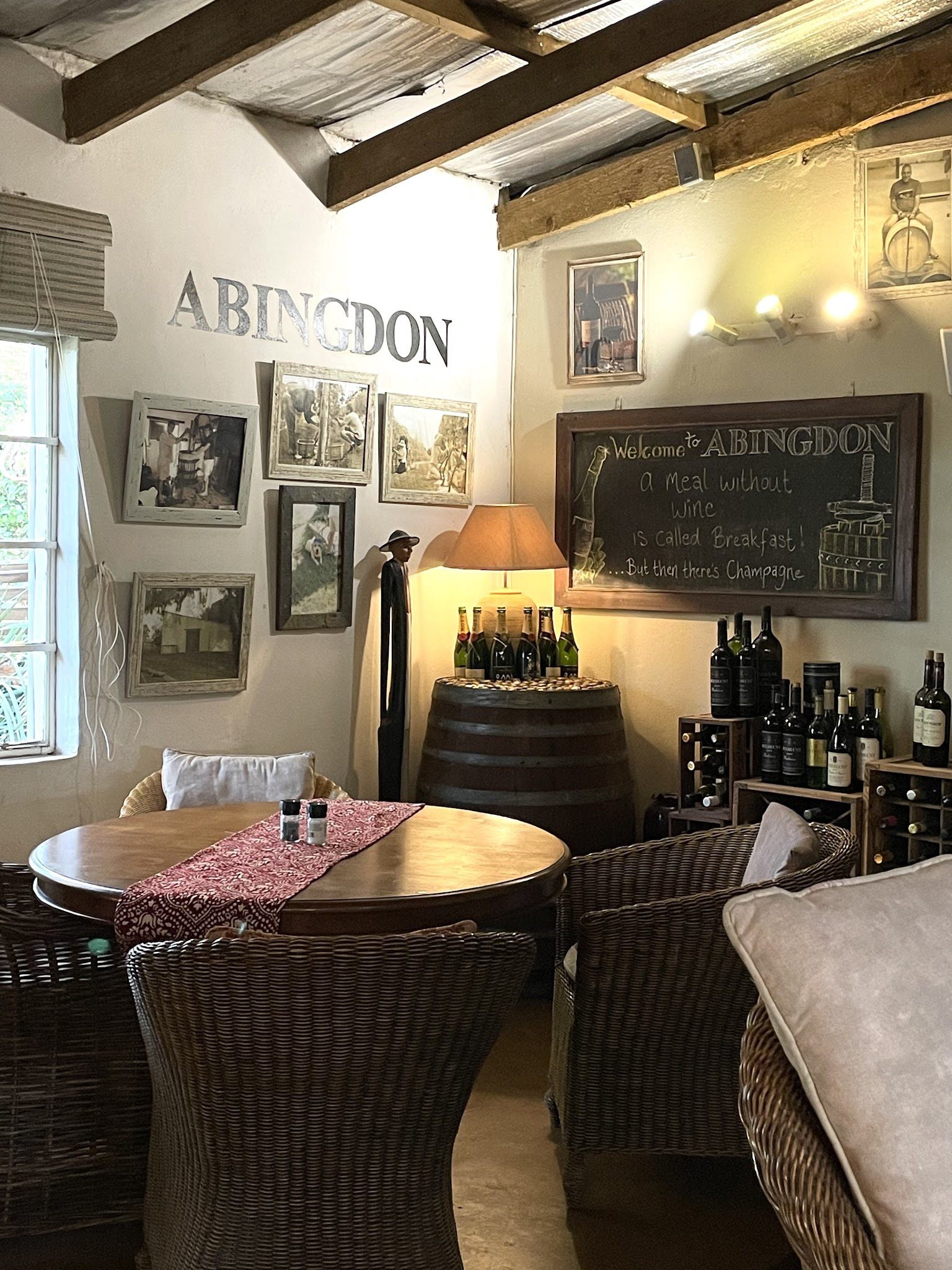  Abingdon Wine estate