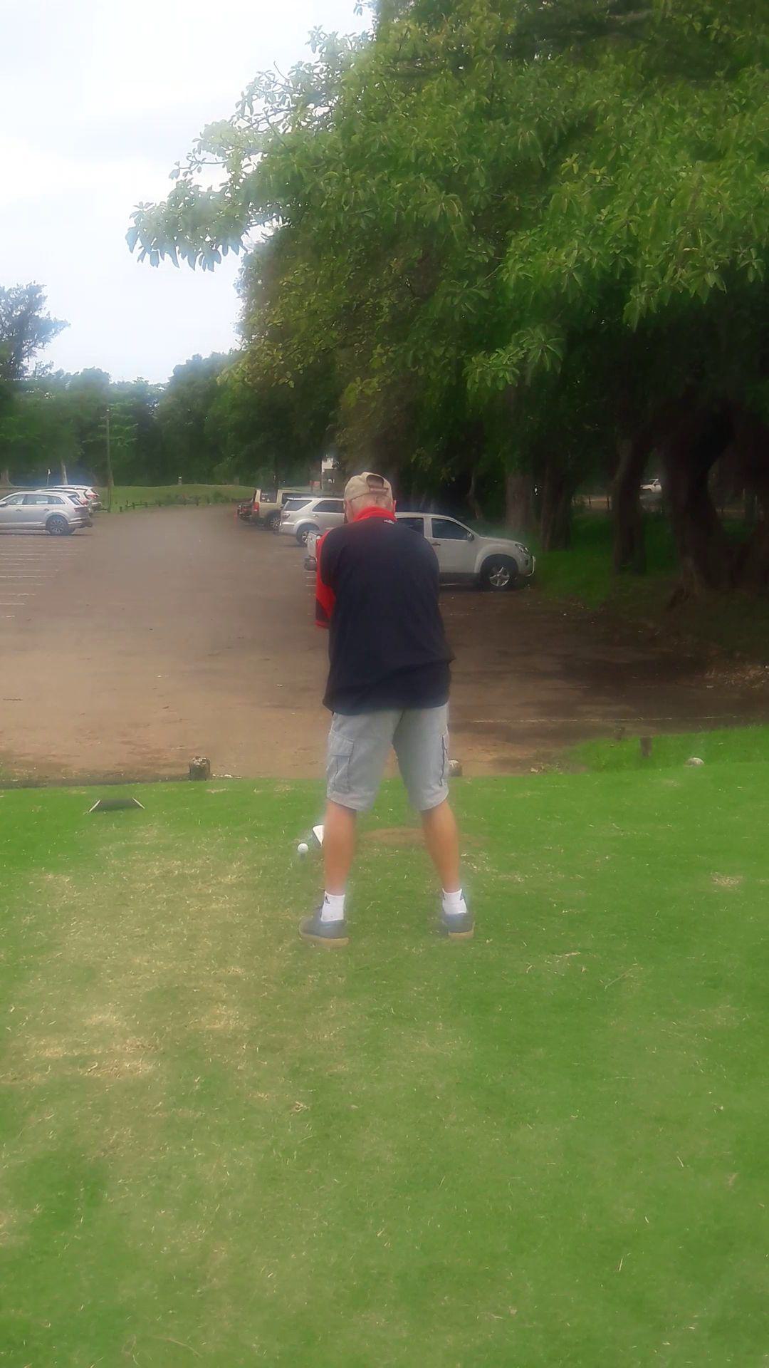 Ball Game, Sport, Golfing, Car, Vehicle, Person, Ball, Windsor Park Golf Course, Stamford Hill, Durban, 4025