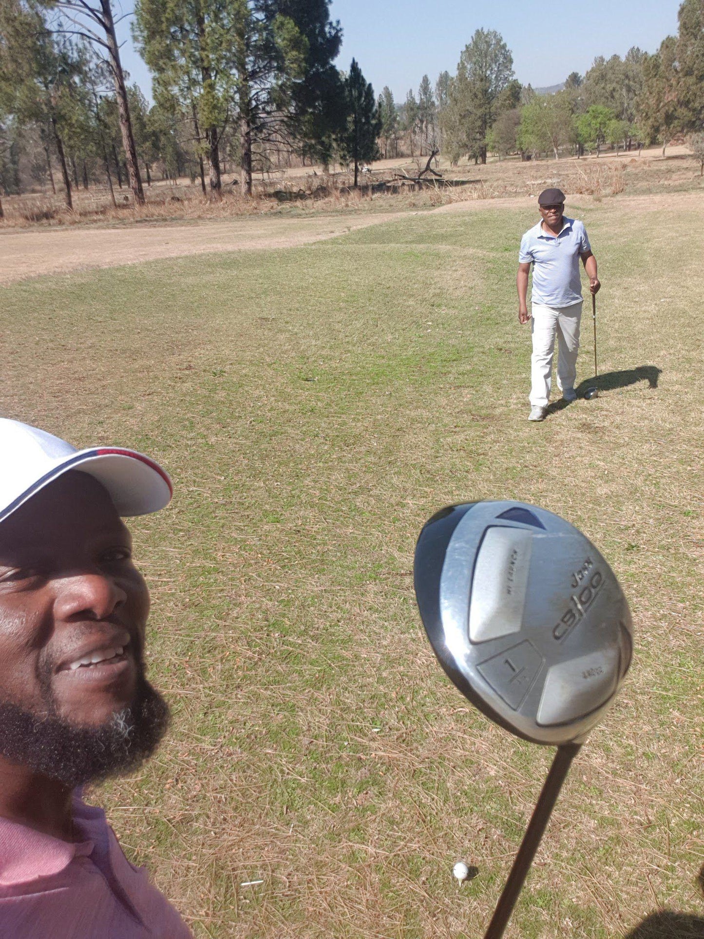 Ball Game, Sport, Golfing, Person, Ball, Face, One Face, Portrait, Frontal Face, Male, Adult, Beard, Smile, Eyes Closed, Newcastle Golf Club, 22 Fw Beyers Ave, Airport Industrial, Newcastle