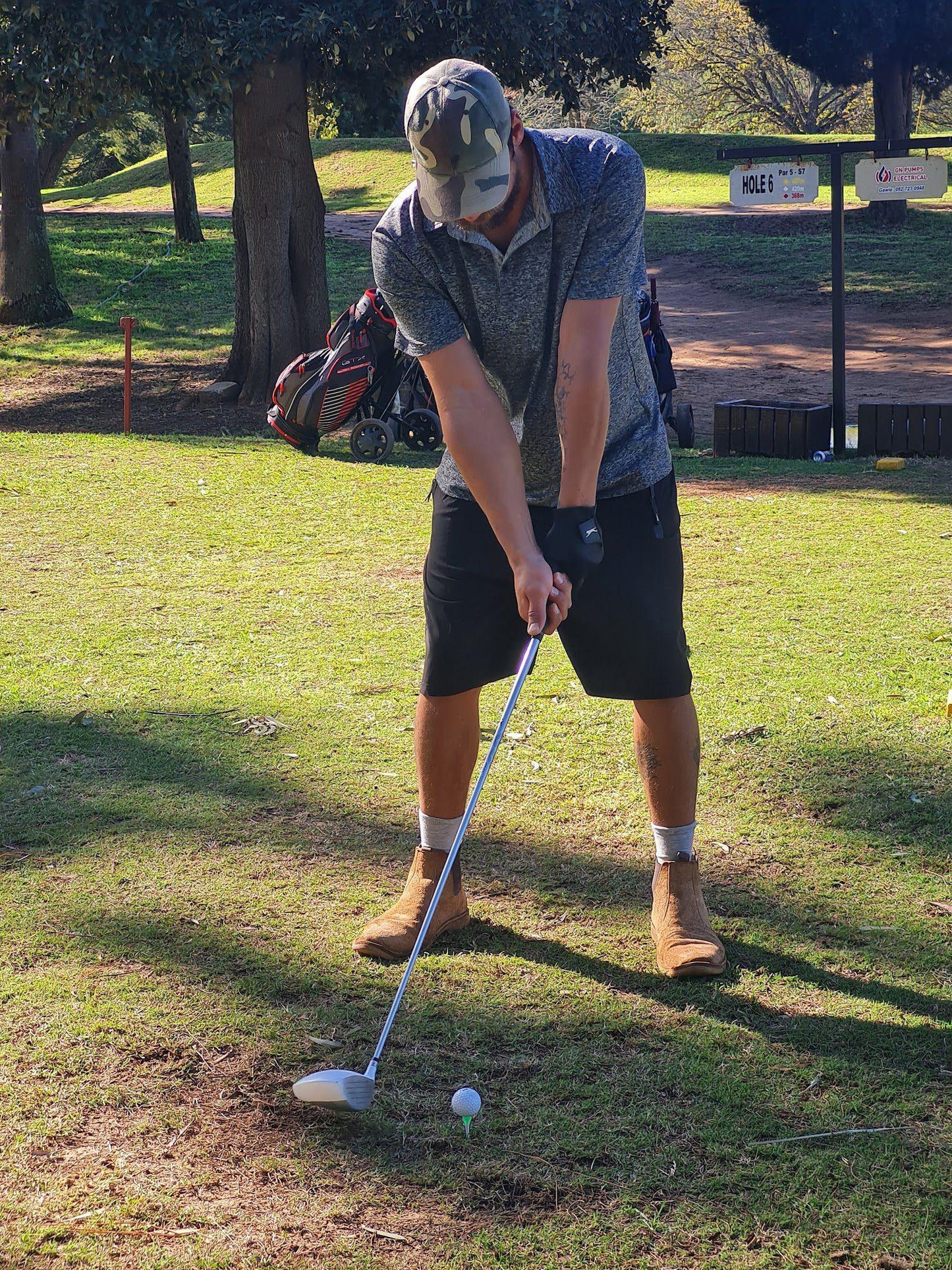 Ball Game, Sport, Golfing, Person, Ball, Portrait, Hankey Golf Club, Klein River Rd, Hankey, 6350