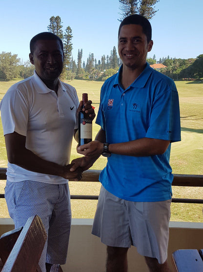 Ball Game, Sport, Golfing, Person, Drink, Face, Two Faces, Bottle, Drinking Accessoire, Frontal Face, Male, Adult, Eyes Open, Smile, Umkomaas Golf Club, 6 Moodie St, Umkomaas, 4170