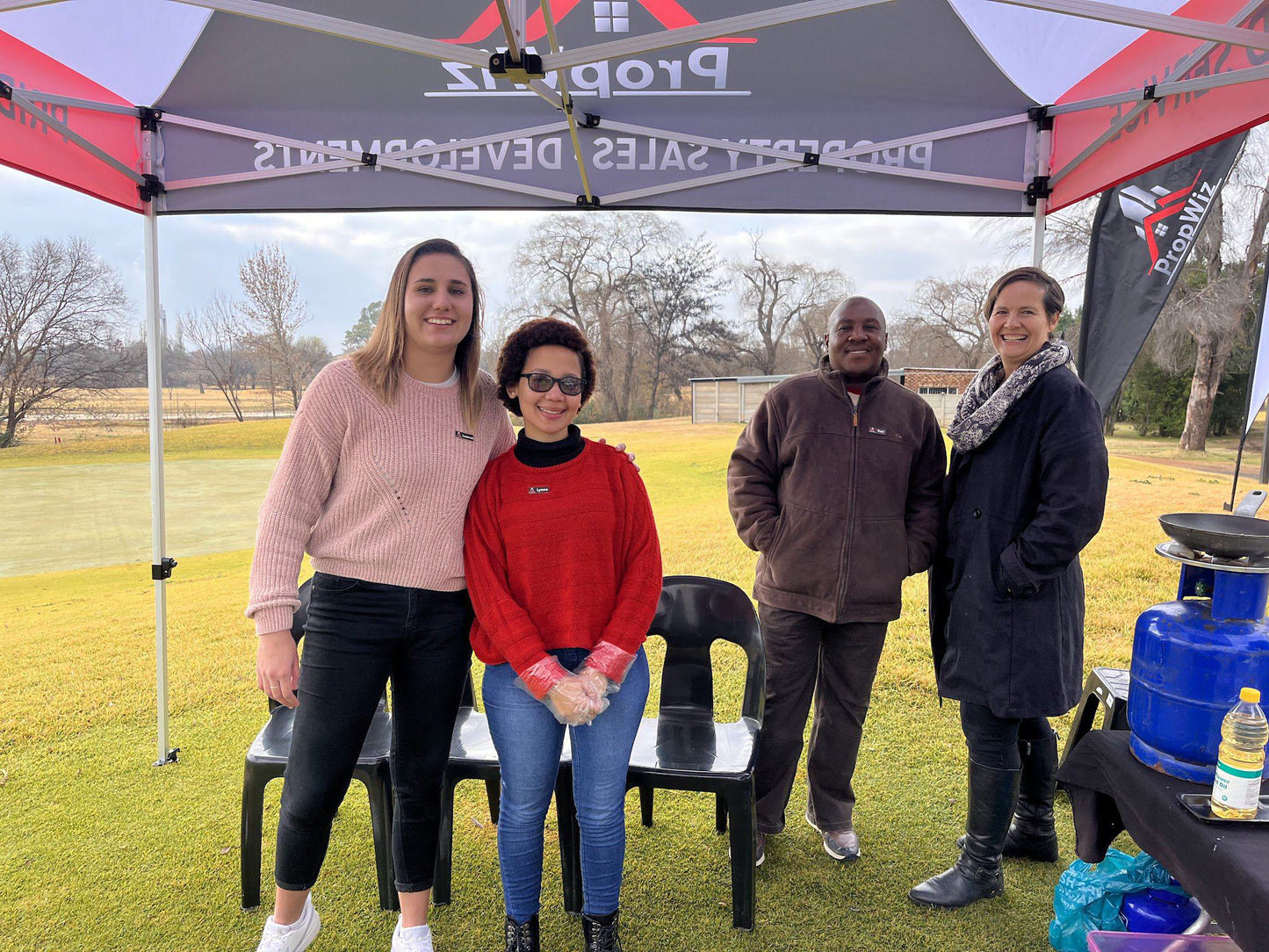 Ball Game, Sport, Golfing, Person, Face, Group, Athletics, Frontal Face, Female, Adult, Smile, Eyes Closed, Eyes Open, Potchefstroom Country Club, Mooi River Avenue, Potchefstroom, 2520