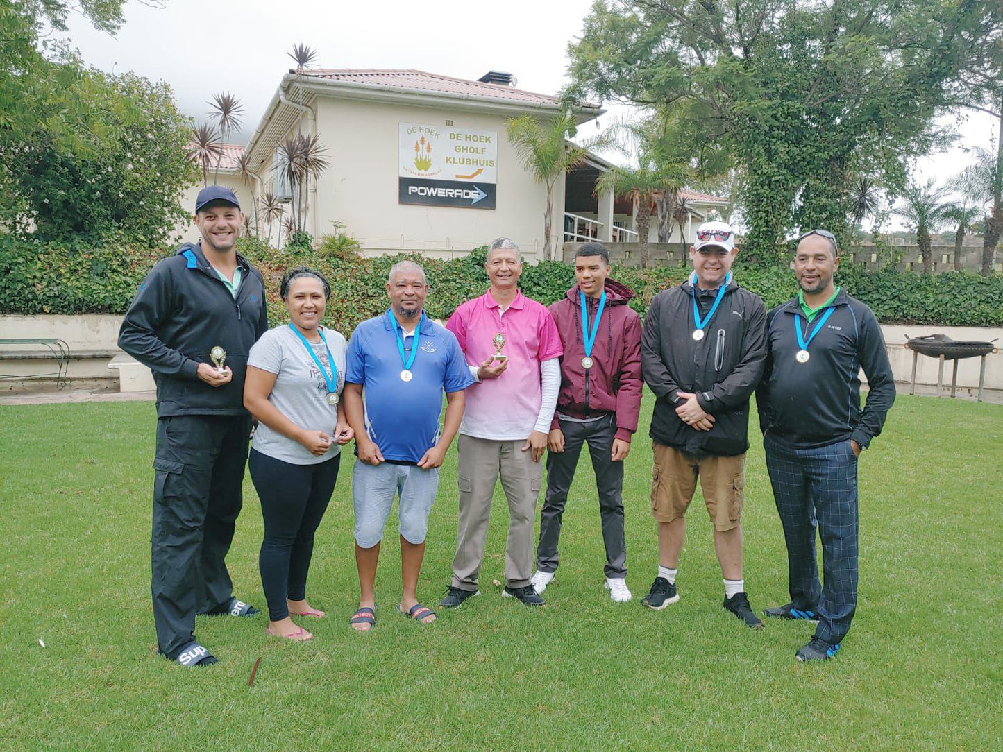 Ball Game, Sport, Golfing, Person, Face, Group, Frontal Face, De Hoek Golf & Recreation Club, De Hoek Street, Piketberg, 7320