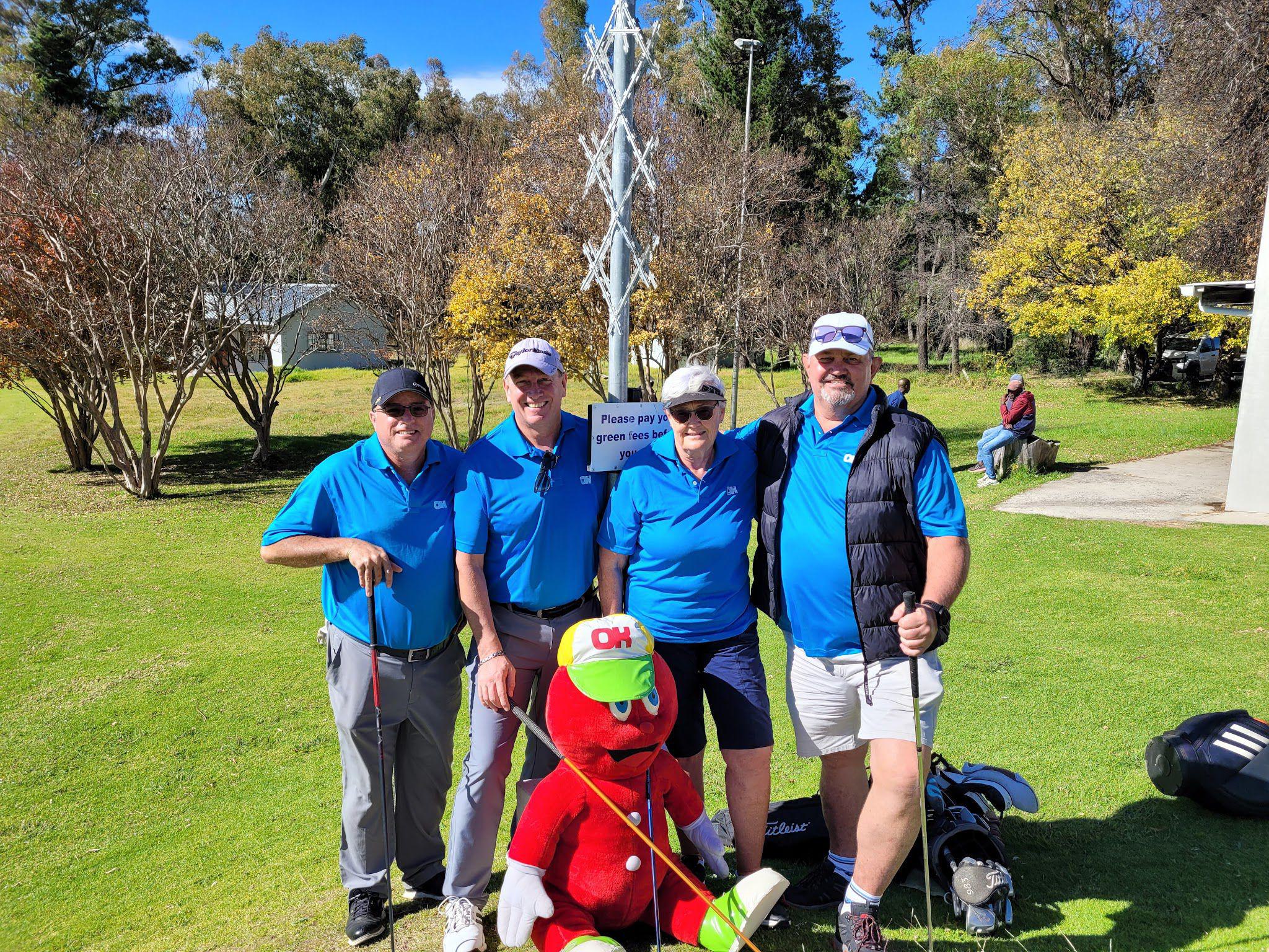 Ball Game, Sport, Golfing, Person, Face, Group, Frontal Face, Male, Adult, Beard, Eyes Closed, MATATIELE GOLF CLUB, 80 High St, Matatiele, 4730