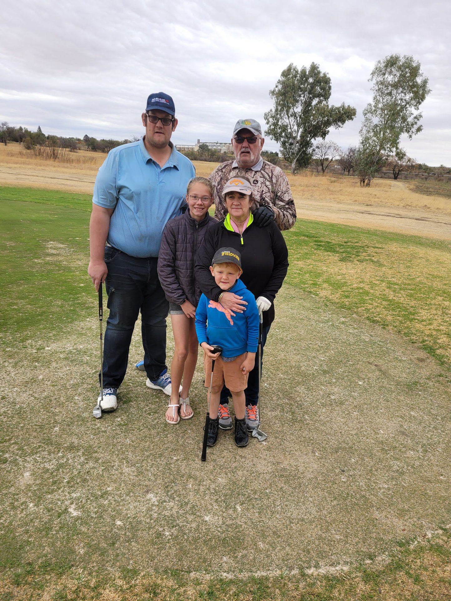 Ball Game, Sport, Golfing, Person, Face, Group, Frontal Face, Male, Adult, Beard, Sunglasses, Bothaville Golfclub, 1 Greyling St, Bothaville, 9660