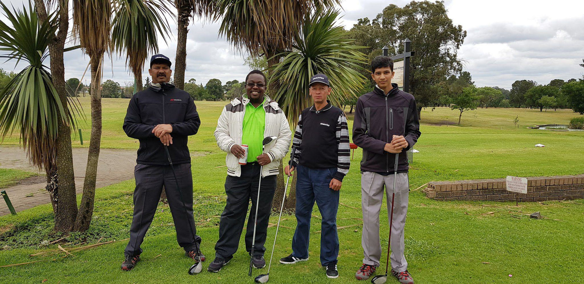 Ball Game, Sport, Golfing, Person, Face, Group, Frontal Face, Walker Park Golf Club, Evander, 2280