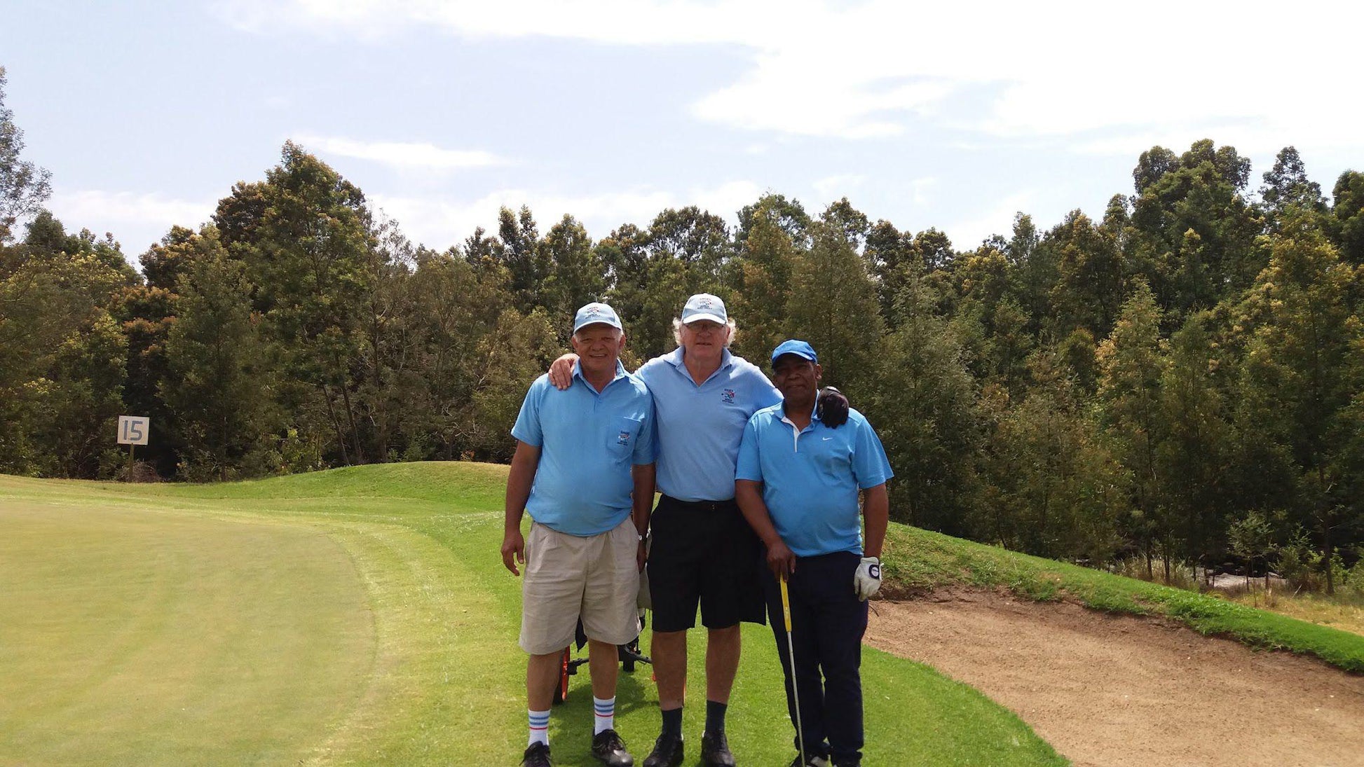 Ball Game, Sport, Golfing, Person, Face, Group, Three Faces, Frontal Face, Riversdale Golf Club, Tom Stander Drive, Riversdale, 6670