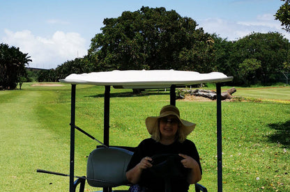 Ball Game, Sport, Golfing, Person, Face, One Face, Frontal Face, Female, Adult, Smile, Sunglasses, Port Shepstone Golf Course, Marine Dr, Oslo Beach, Port Shepstone, 4240