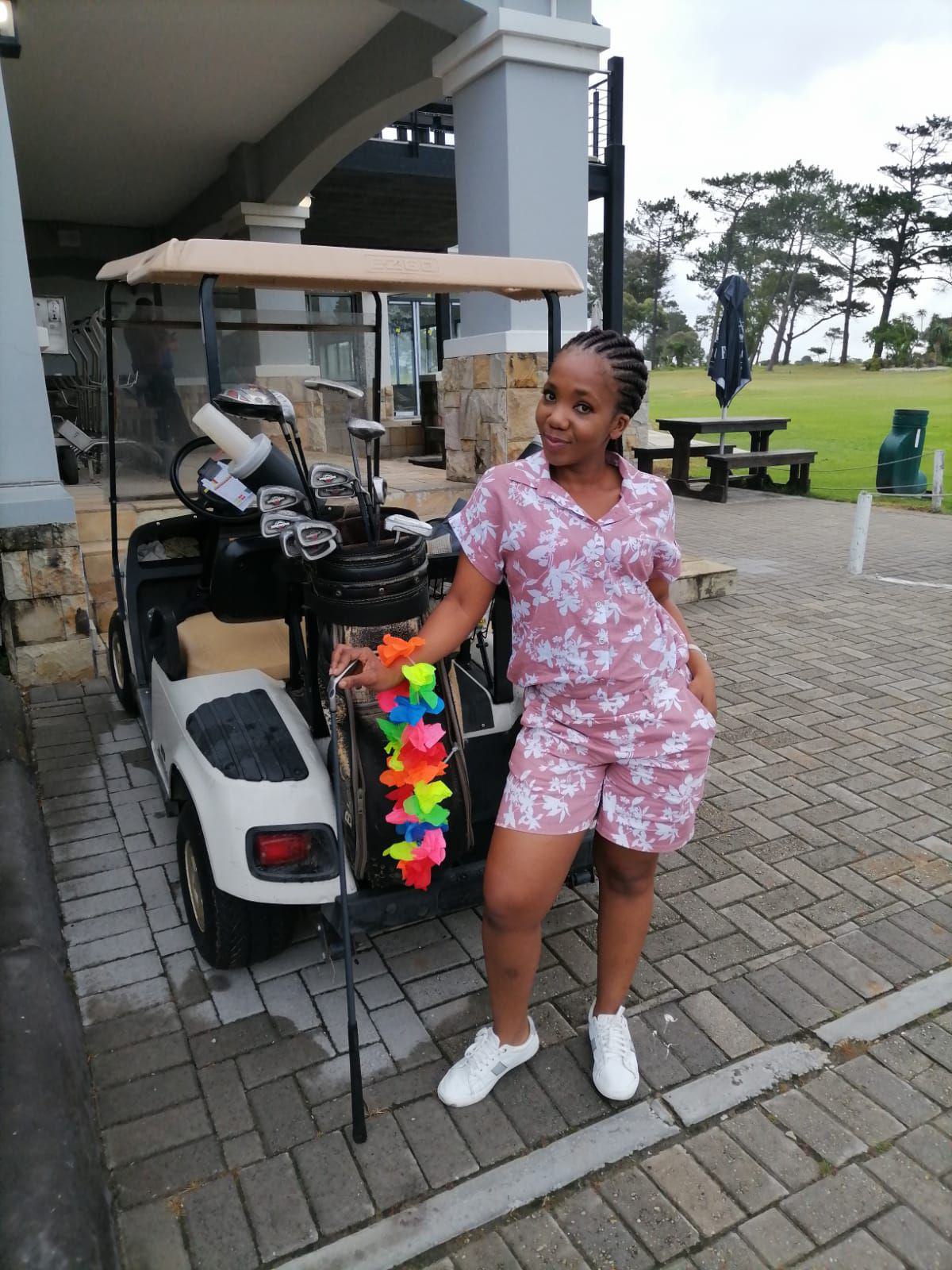Ball Game, Sport, Golfing, Person, Face, One Face, Frontal Face, Female, Eyes Open, Smile, Teenager / Young Adult, Walmer Golf Club, 79 River Rd, Walmer, Gqeberha, 6070