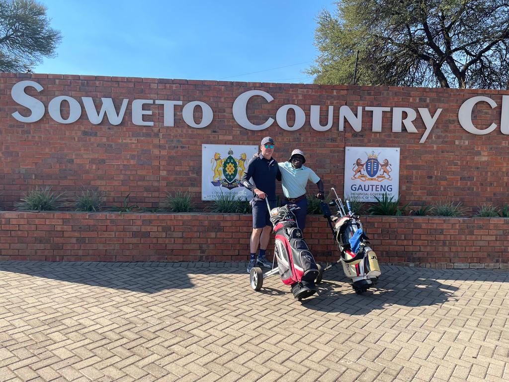 Ball Game, Sport, Golfing, Person, Face, One Face, Frontal Face, Soweto Country Club, Mokoka St, Soweto, Johannnesburg, 1809