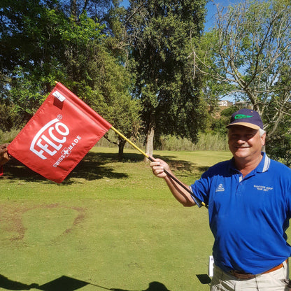 Ball Game, Sport, Golfing, Person, Face, One Face, Portrait, Frontal Face, Male, Adult, Smile, Eyes Closed, Hankey Golf Club, Klein River Rd, Hankey, 6350