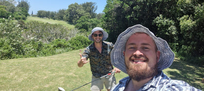 Ball Game, Sport, Golfing, Person, Face, Two Faces, Frontal Face, Male, Adult, Eyes Open, Beard, Smile, Sunglasses, Gonubie Golf Club, End St, Gonubie, East London, 5257