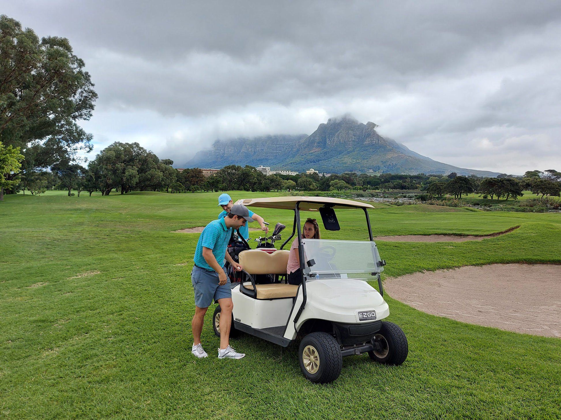Ball Game, Sport, Golfing, Person, Face, Two Faces, Frontal Face, Profile Face, Rondebosch Golf Club, Cnr Access Road, Golf Course Rd, Mowbray, Cape Town, 7700