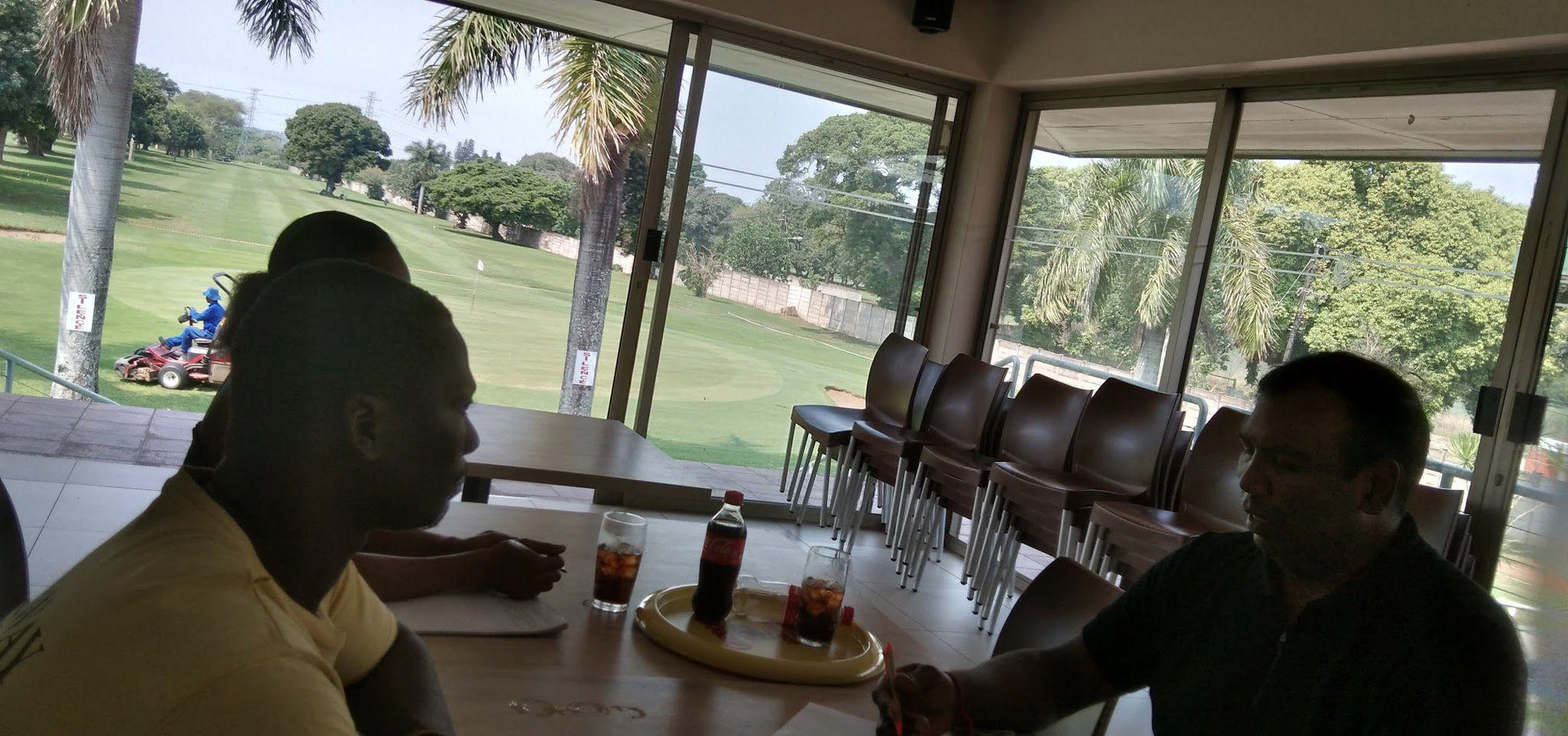 Ball Game, Sport, Golfing, Person, Face, Two Faces, Profile Face, Papwa Sewgolum Golf Course, 256 New Germany Rd, Recreation, Durban, 4090