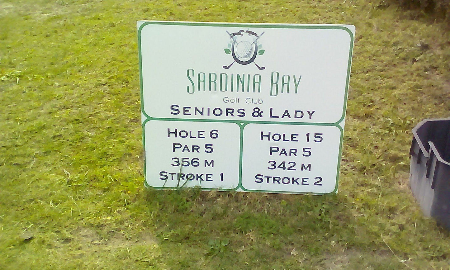 Ball Game, Sport, Golfing, Sign, Sardinia Bay Golf Club, 900 Heron Rd, Lovemore Park, Gqeberha, 6070