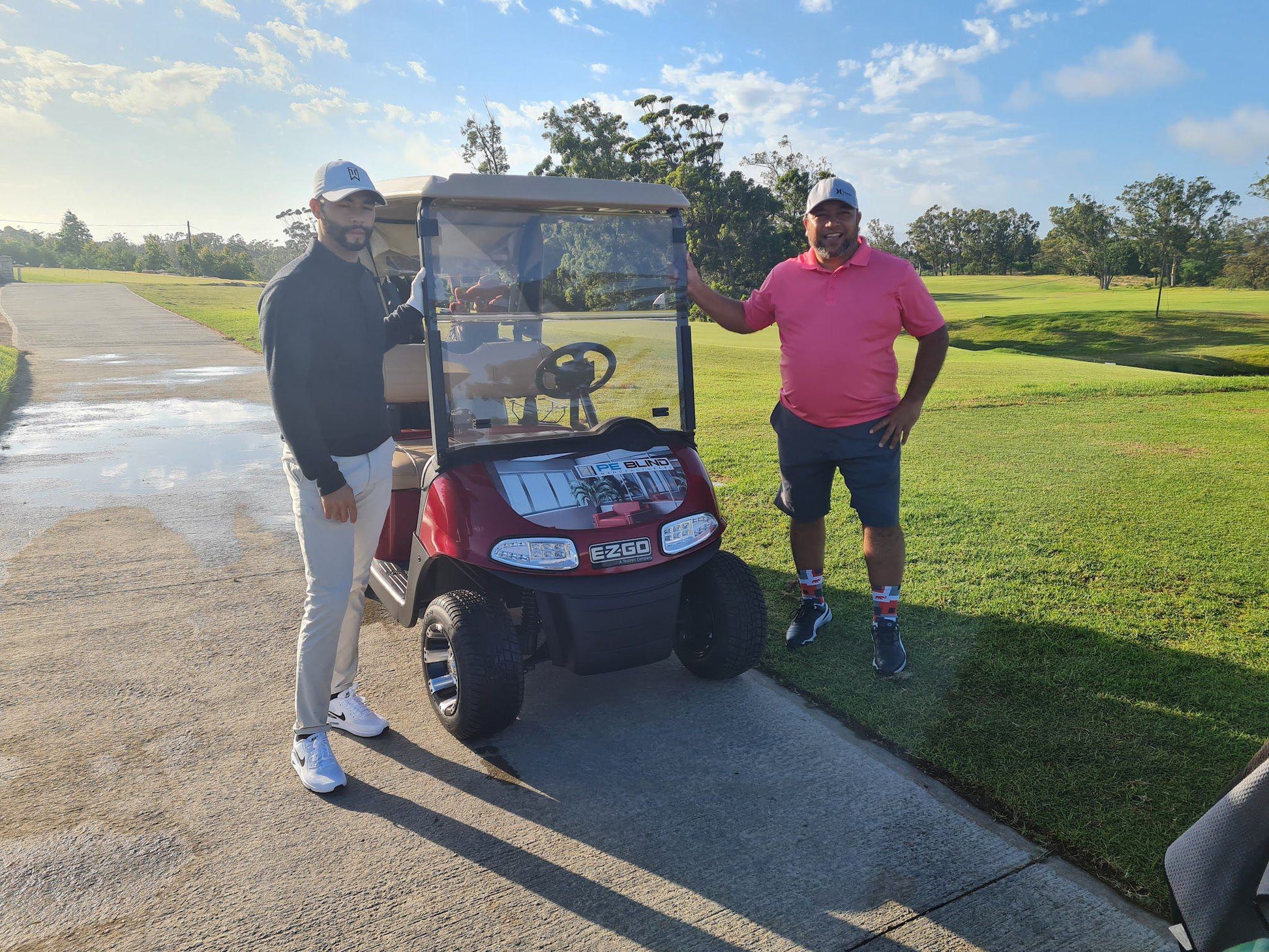 Ball Game, Sport, Golfing, Vehicle, Person, Ball, Face, Two Faces, Frontal Face, Wedgewood Golf Course, Unnamed Road, Wedgewood Golf Estate, Gqeberha, 6390