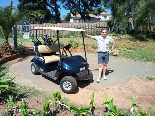 Ball Game, Sport, Golfing, Vehicle, Person, Face, One Face, Frontal Face, Observatory Club, Steyn St, Observatory, Johannesburg, 2198
