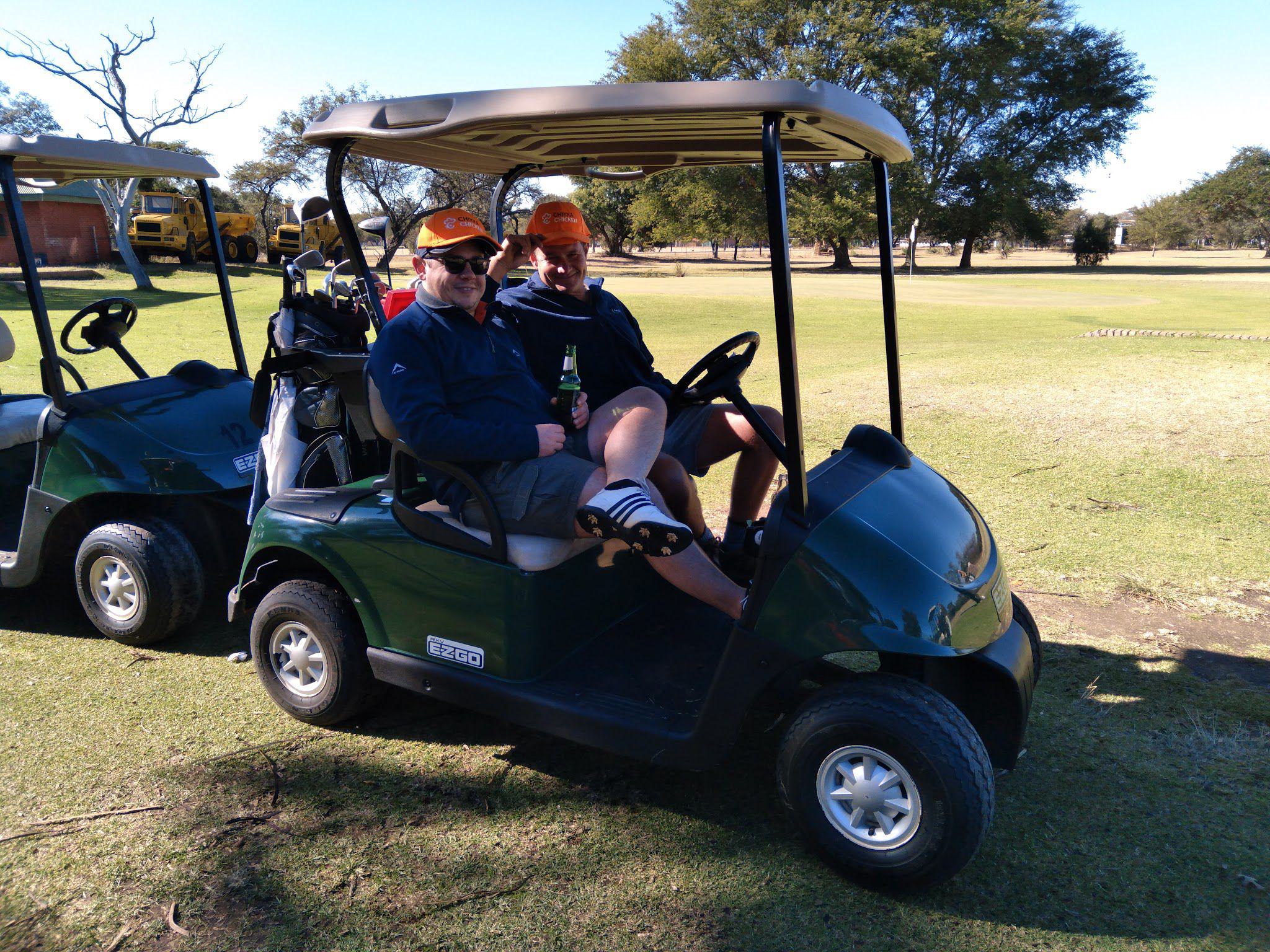 Ball Game, Sport, Golfing, Vehicle, Person, Face, Two Faces, Frontal Face, Naboomspruit Golf Club, Nelson Mandela Dr, Mookgopong, 0560