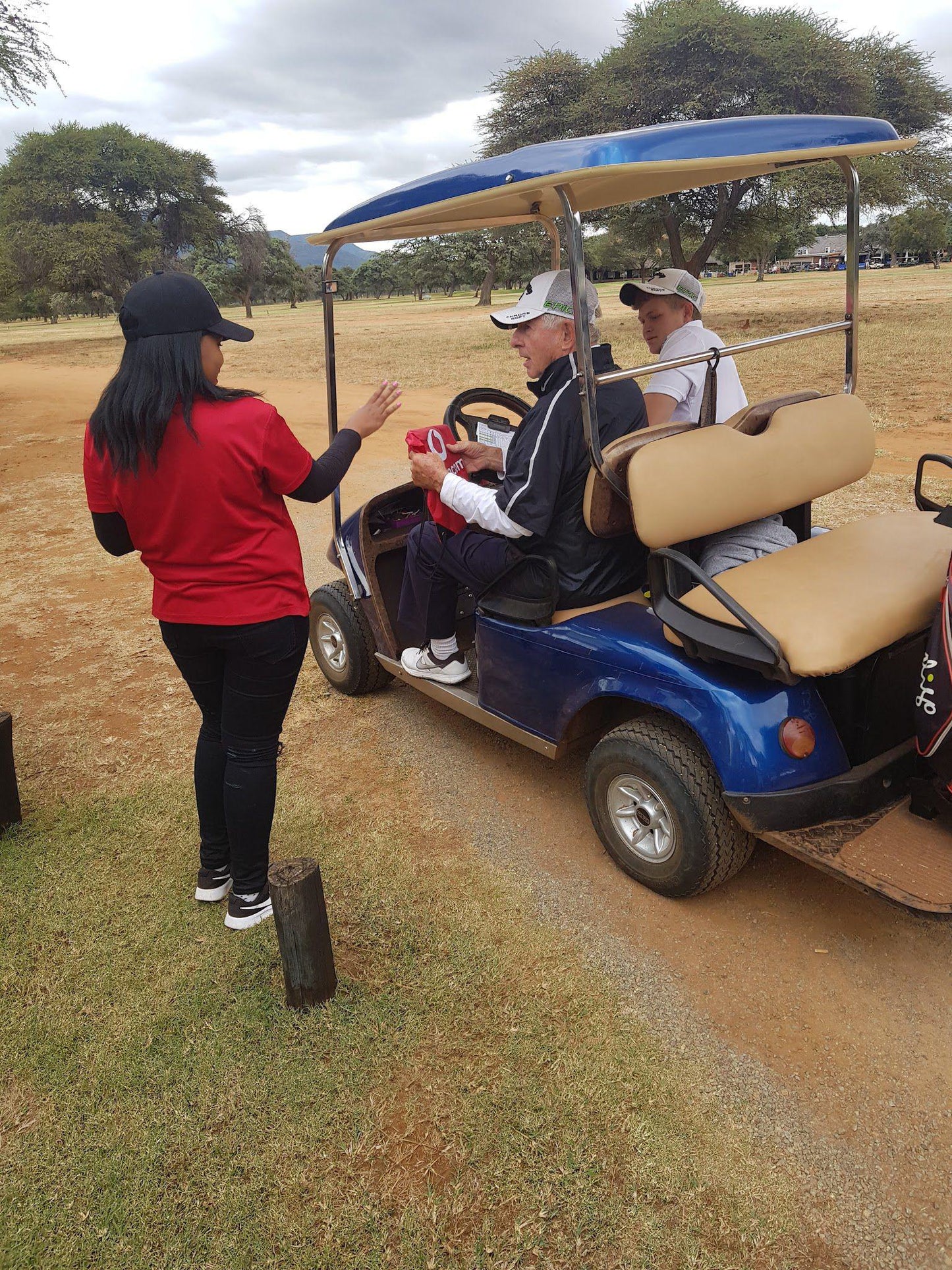 Ball Game, Sport, Golfing, Vehicle, Person, Face, Two Faces, Profile Face, Kameeldoring Golf Club, HF Verwoerd Road, Mokopane, 0601