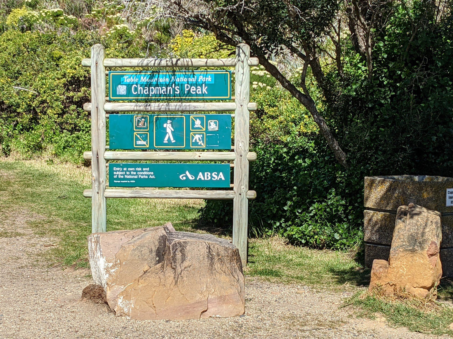 Chapman's Peak Hiking Trail - Start Point