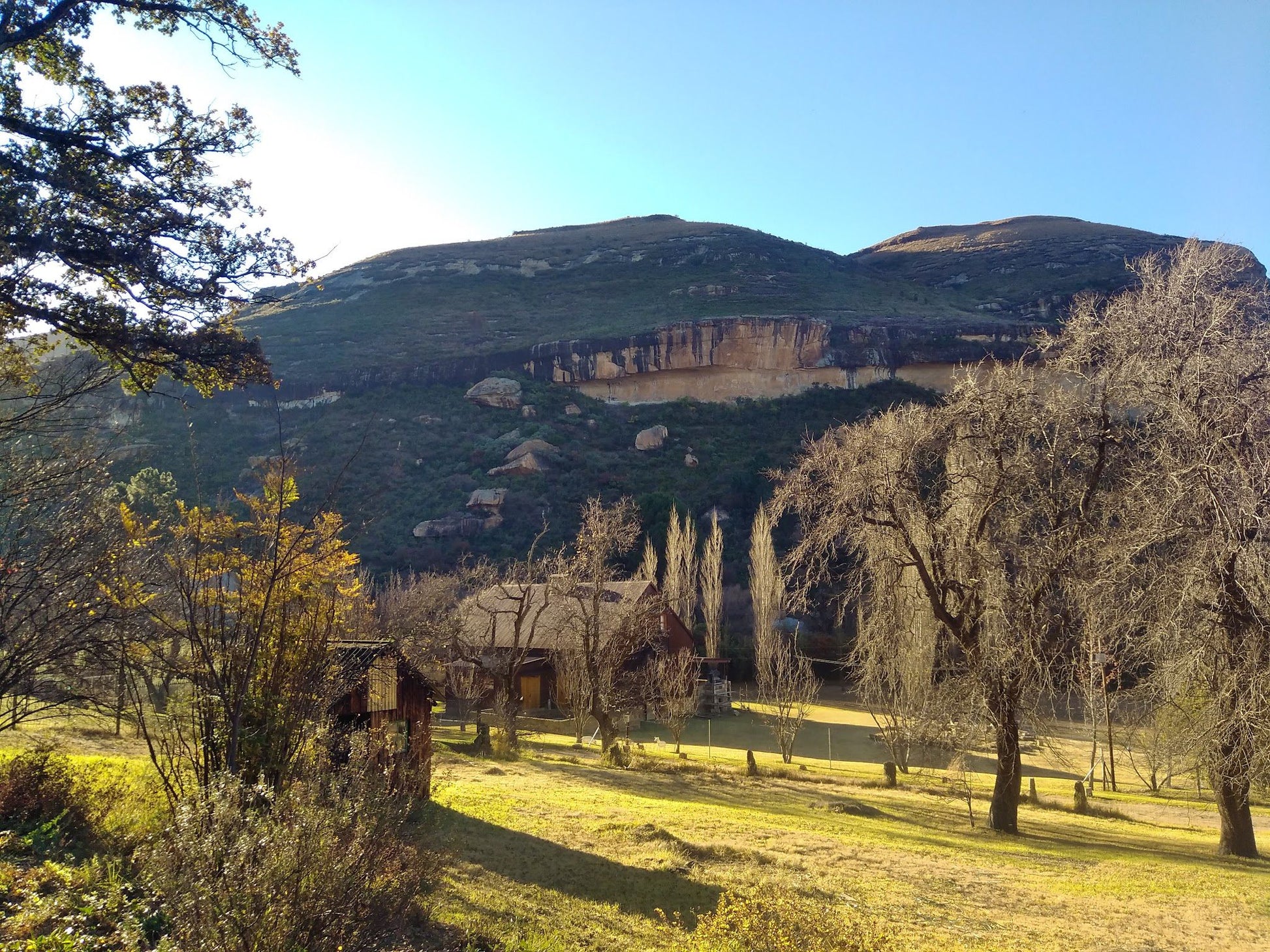  Clarens kloof dam