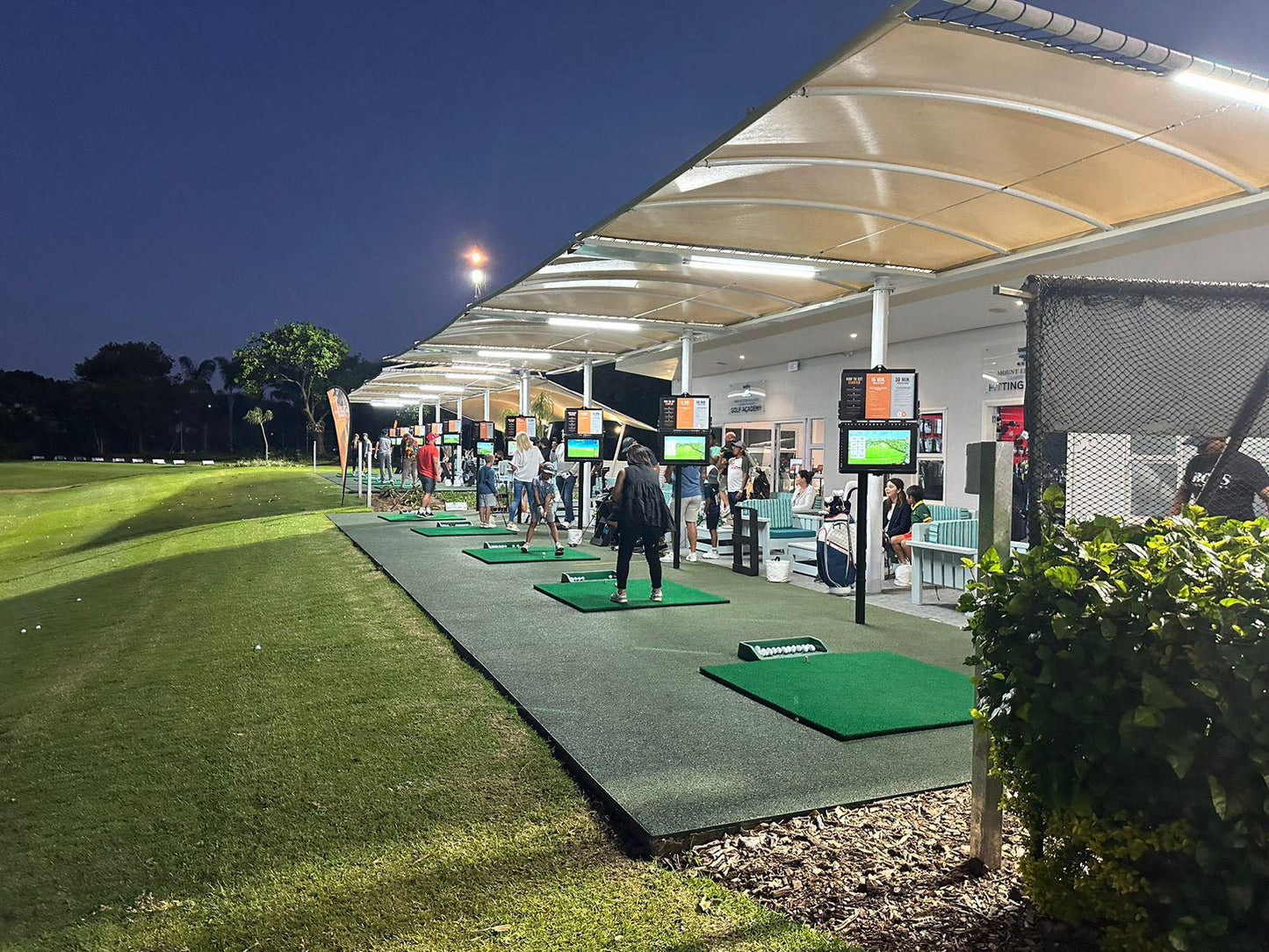 Complementary Colors, Ball Game, Sport, Golfing, Architecture, Person, Pavilion, Petrol Station, Mount Edgecombe Driving Range & Golf Academy, 42 Cornubia Dr, Mount Edgecombe Country Estate 2, Mount Edgecombe, 4300