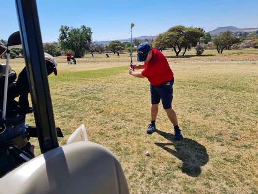 Complementary Colors, Ball Game, Sport, Golfing, Person, Ball, Koffiefontein Golf Club, Koffiefontein, 9986