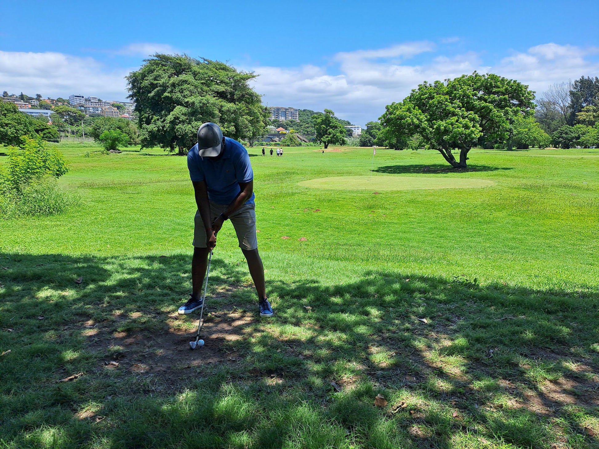 Complementary Colors, Ball Game, Sport, Golfing, Person, Ball, Windsor Park Golf Course, Stamford Hill, Durban, 4025