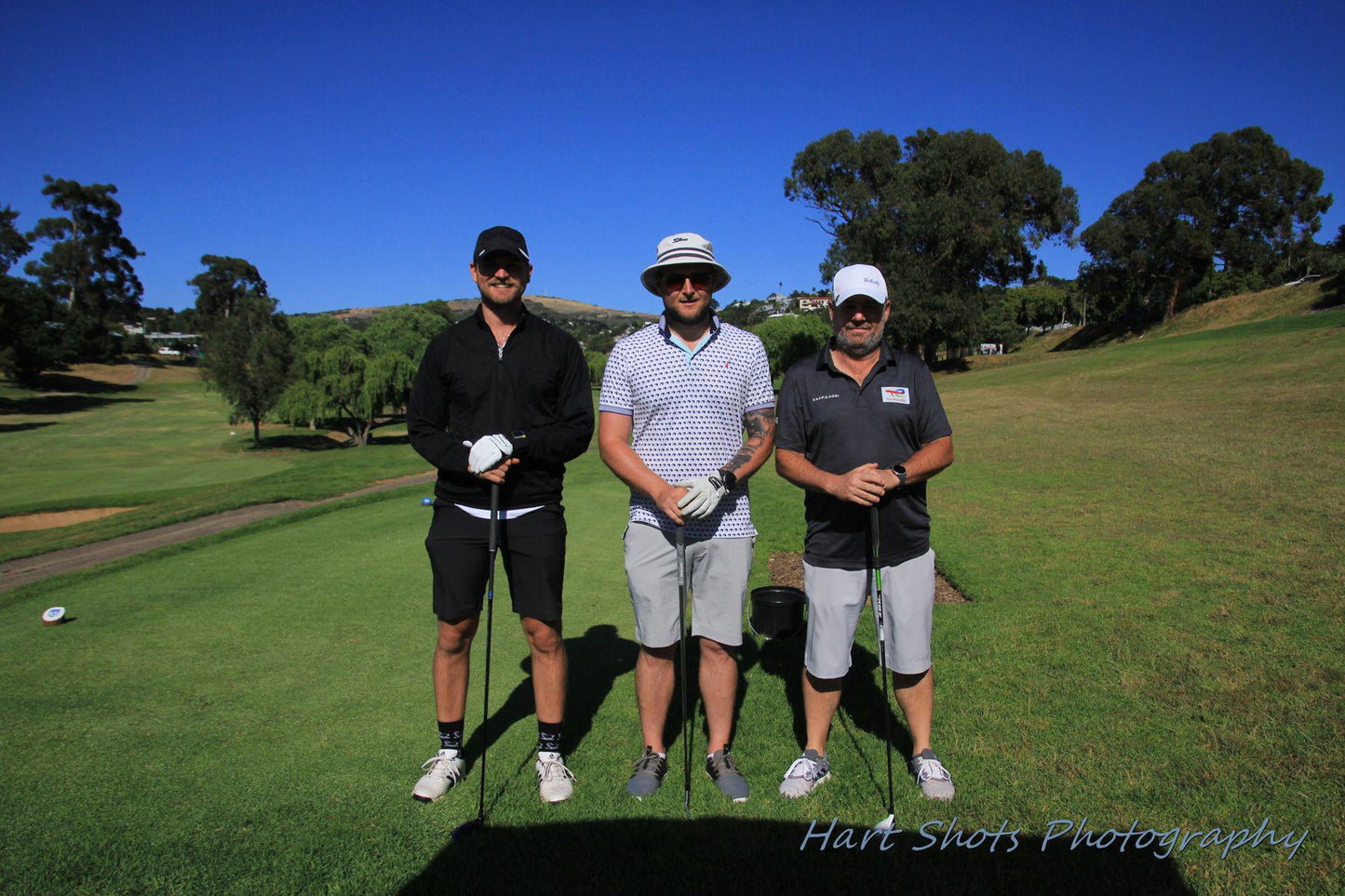 Complementary Colors, Ball Game, Sport, Golfing, Person, Face, Group, Three Faces, Frontal Face, Bellville Golf Club, Jip De Jager Dr, Welgemoed, Cape Town, 7538