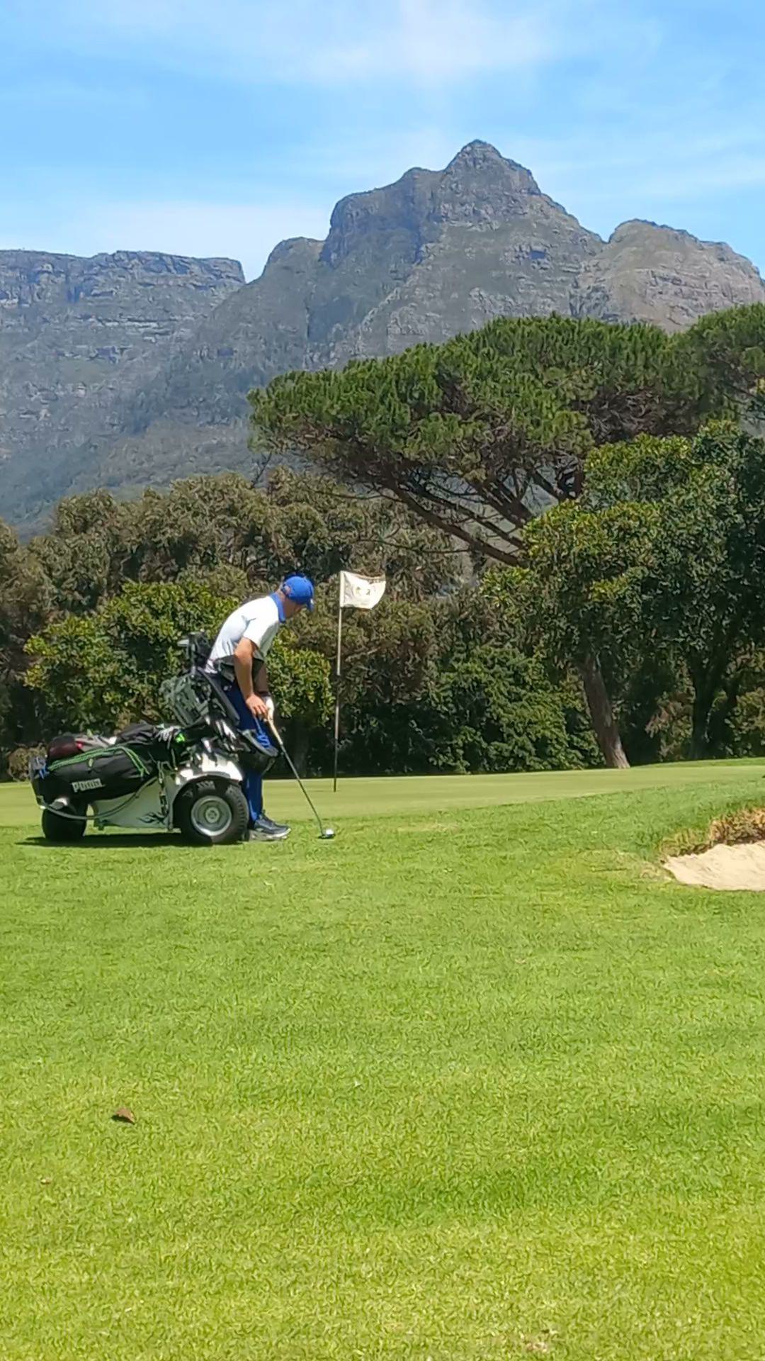 Complementary Colors, Ball Game, Sport, Golfing, Person, King David Mowbray Golf Club, Raapenberg Rd, Mowbray, Cape Town, 7450