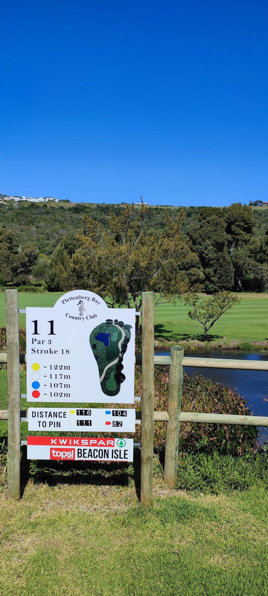 Complementary Colors, Ball Game, Sport, Golfing, Sign, Plettenberg Bay Country Club, Plettenberg Bay, 6600